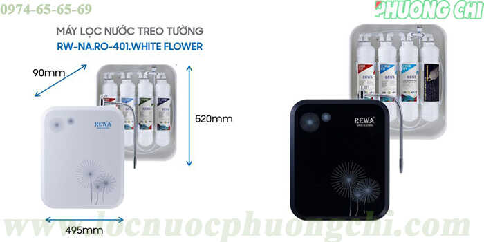 may-loc-nuoc-han-quoc-treo-tuong-rewa-401-mau-trang