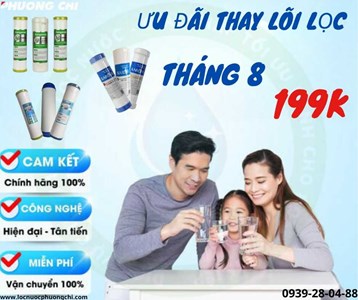 Combo 199K Thay Lõi Lọc Nước 1 - 2 - 3 Tại Nhà