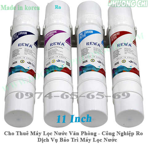 Bộ 4 Lõi Lọc Nước Hàn Quốc Ro / Sediment - PRE Carbon - Ro - Post Carbon 