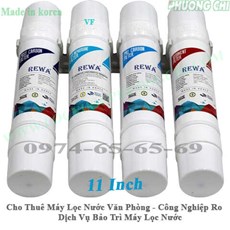 Bộ 4 Lõi Lọc Nước Hàn Quốc VF / Sediment - PRE Carbon - VF - Post Carbon ) 11 Inch